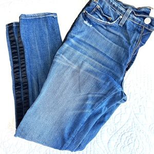 Mcguire Vintage denim tuxedo striped